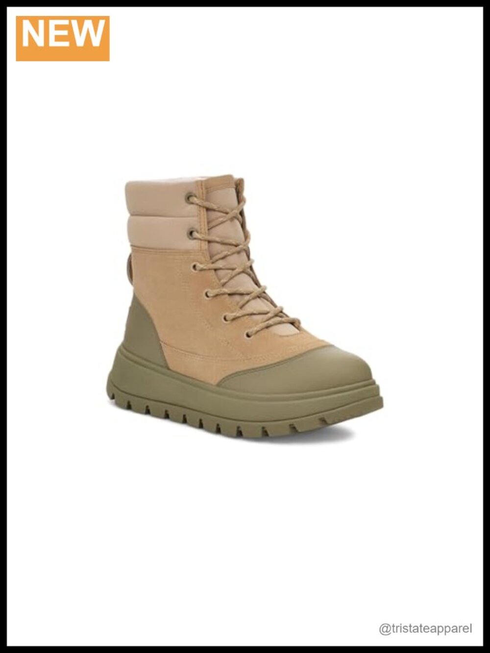 Waterproof Suede Mid-Calf Snow Boots with Faux Fur Lining